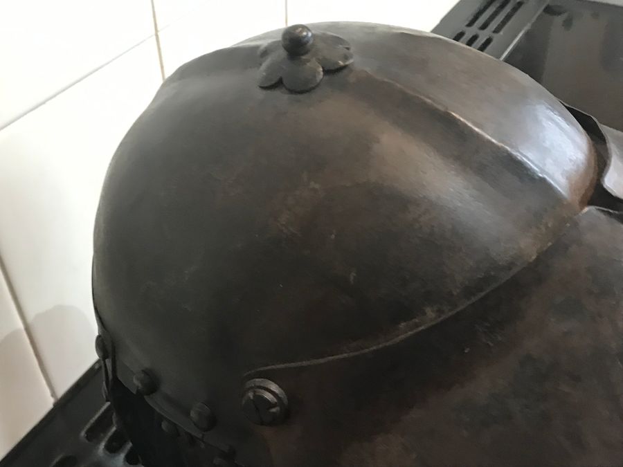 Antique English Civil War Helmet