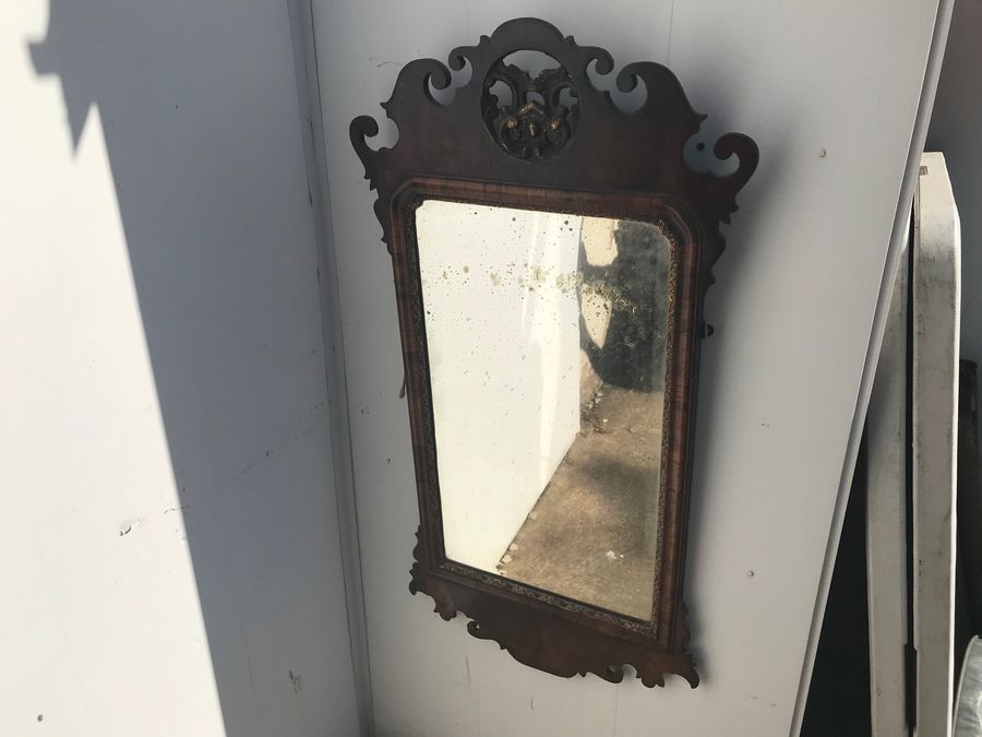 Antique Mirror walnut  18th century 