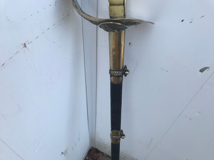 Antique GRV ROYAL AIR FORCE OFFICERS SWORD