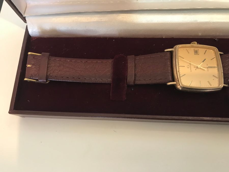 Antique Garrard of London gold man’s Wristwatch 
