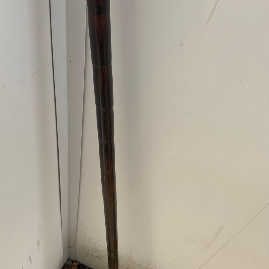 Antique Gentleman’s Partridge wood walking stick sword stick 