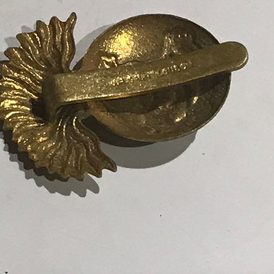 Antique British Army Royal Munster Regiment Cap Badge