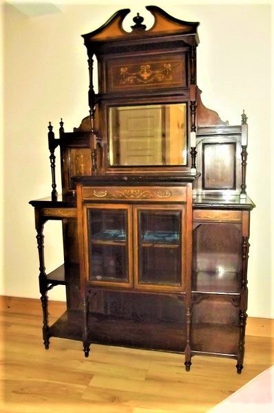Victorian Chiffonier with Rosewood Inlays