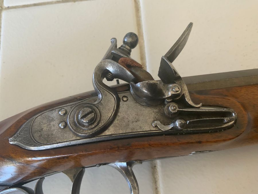 Antique Flintlock Duelling pistol 