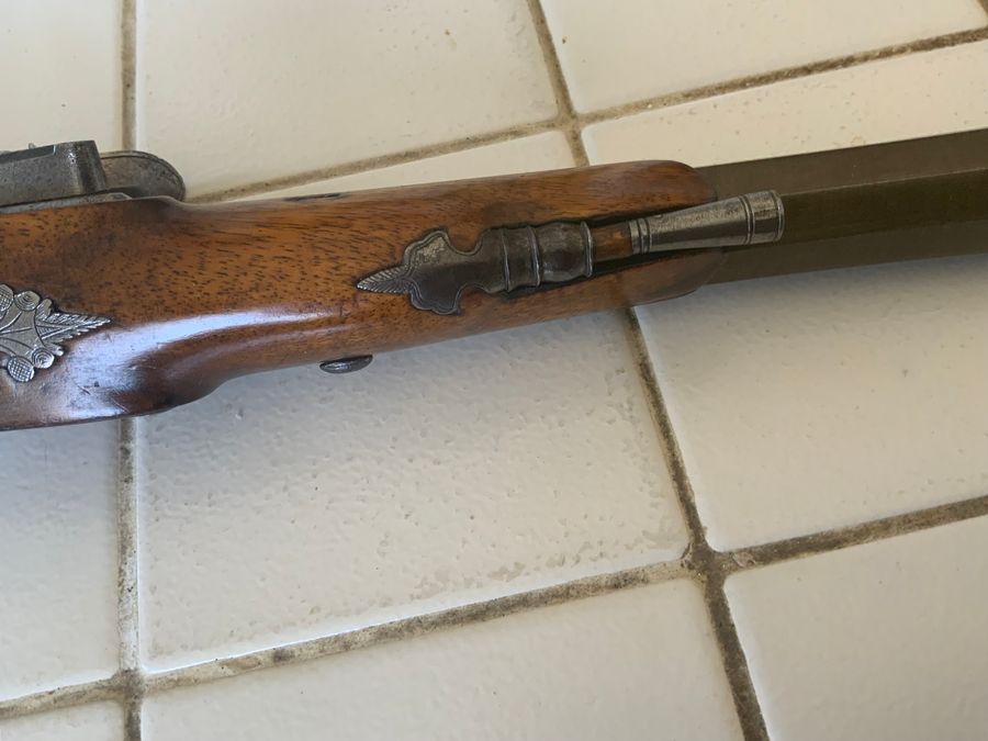 Antique Flintlock Duelling pistol 