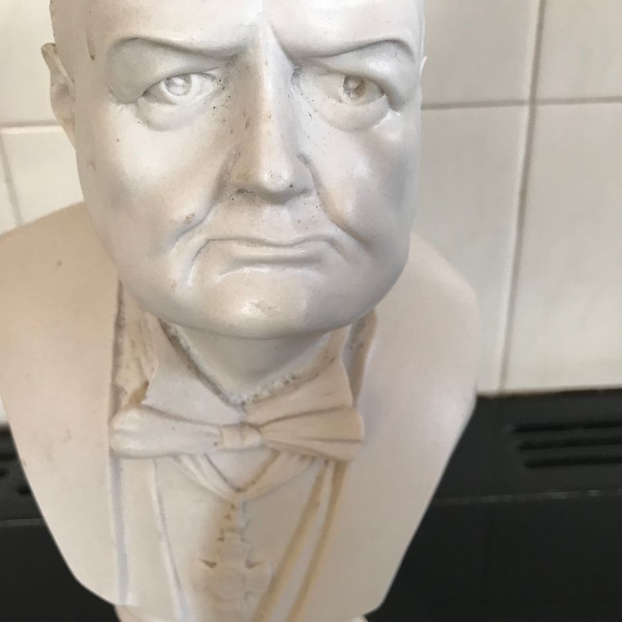 Antique Sir Winston Churchill Bust