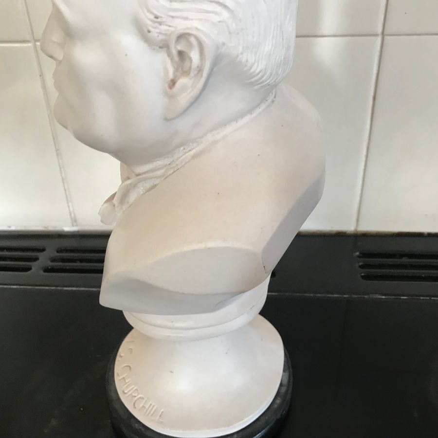 Antique Sir Winston Churchill Bust