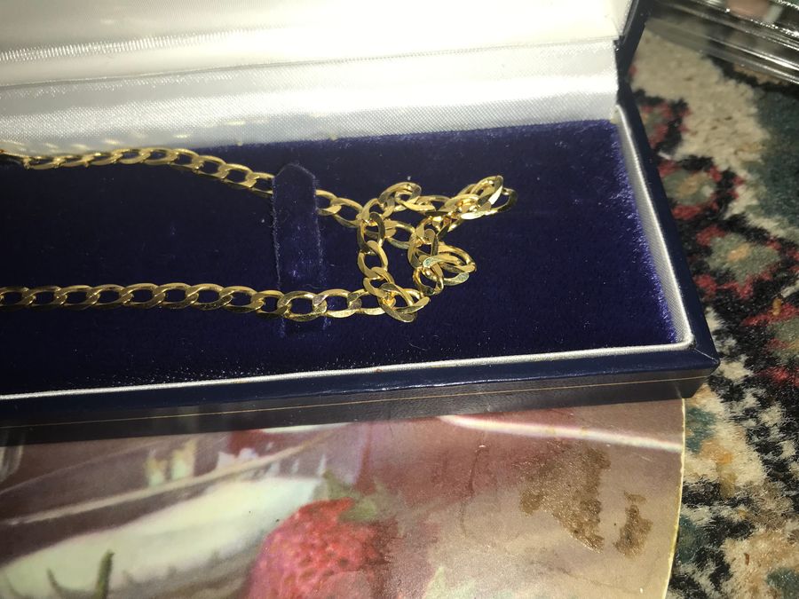 Antique Gold Necklace 9KT solid gold