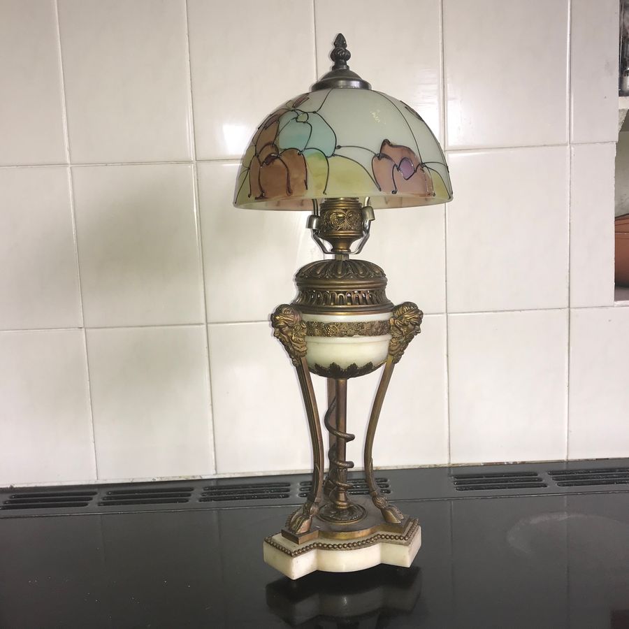 Table Lamp early 20th century Russian