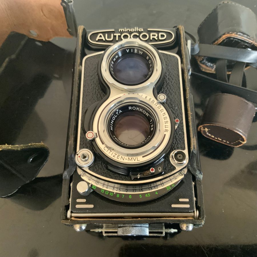 Antique Minolta Autocord Camera