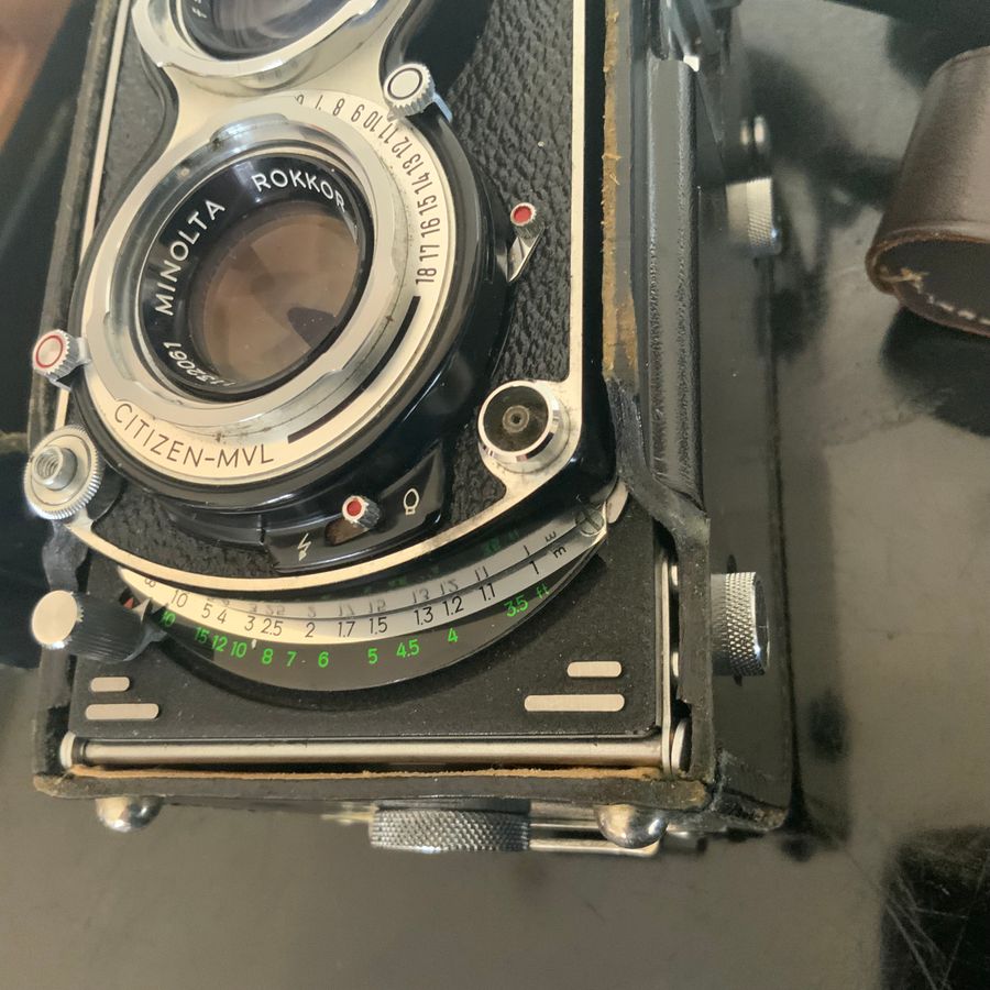Antique Minolta Autocord Camera