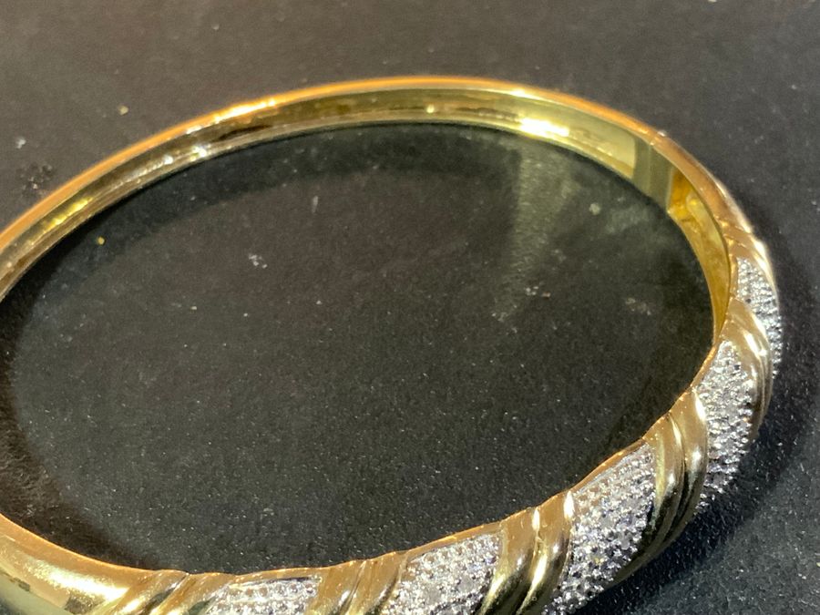Antique Diamonds & Gold Ladies Bracelet