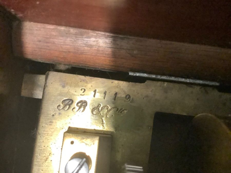 Antique Berens & Blumberg / Lecoultre 6 air key wound music box c 1855
