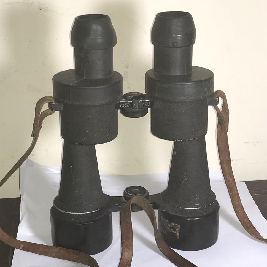 Huet 7x50 French 1943  Binoculars