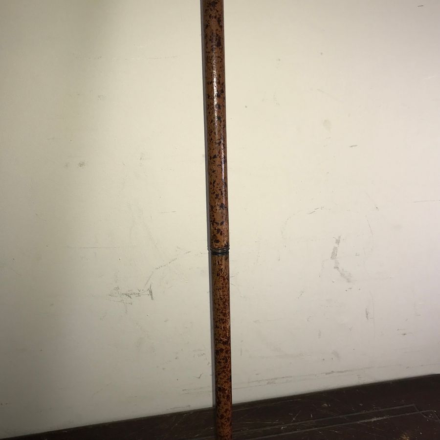 Antique Rare Picasso styled artists swagger stick 
