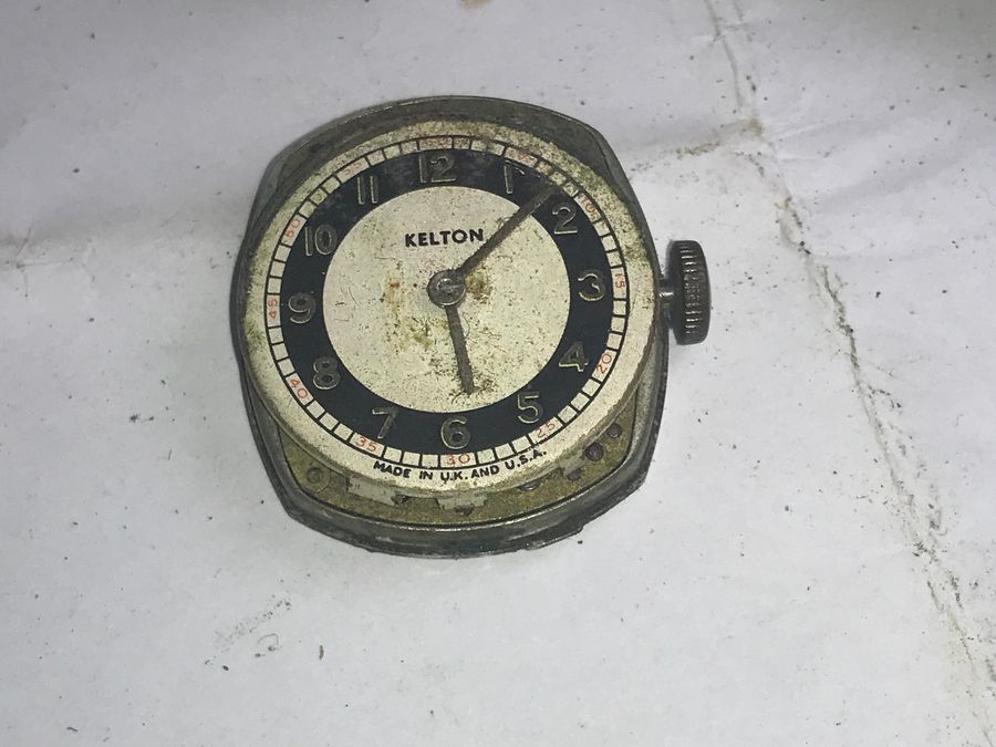 Antique Vintage KELTON man’s wristwatch 