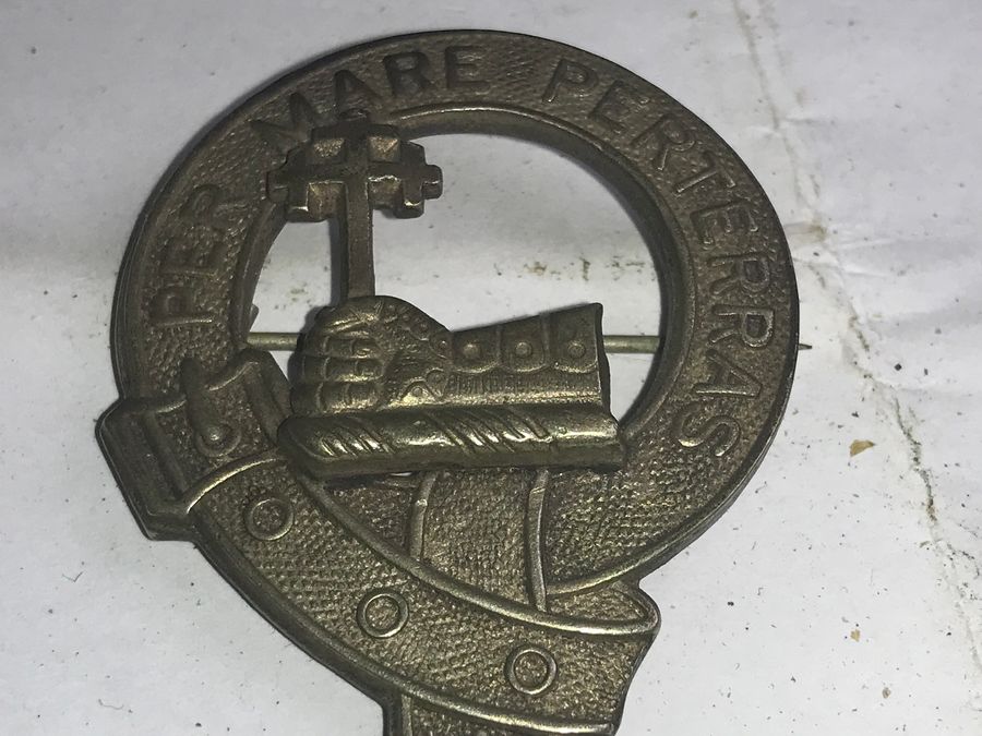 Antique Clan McDonald’s Badge