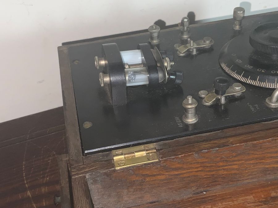 Antique Edison Bell Cats Whisker Radio