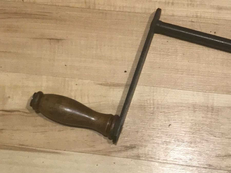 Antique Wind out table’s handle largest size