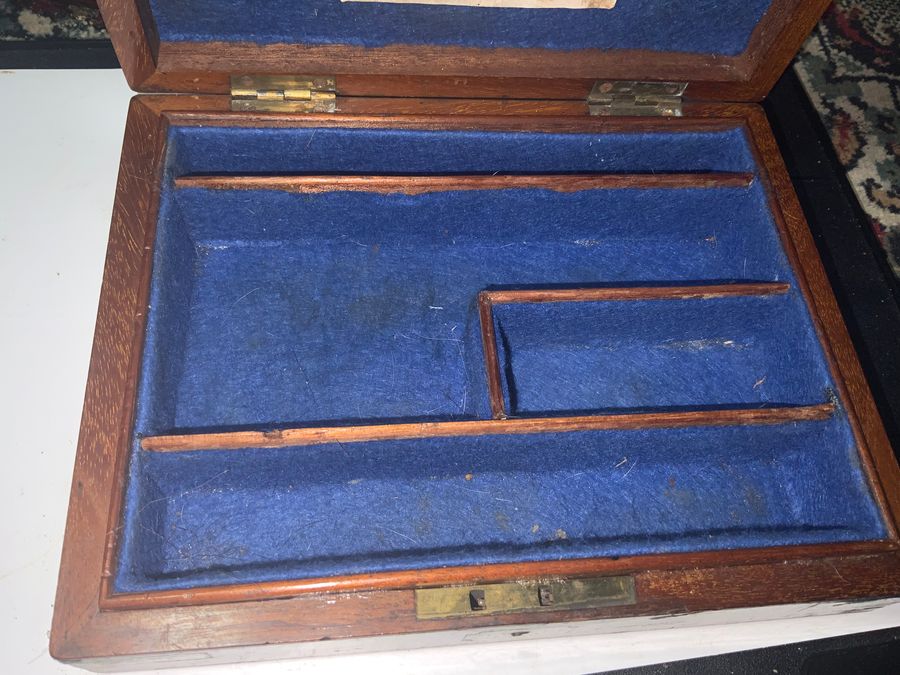 Antique Wesley Richards Gun Box