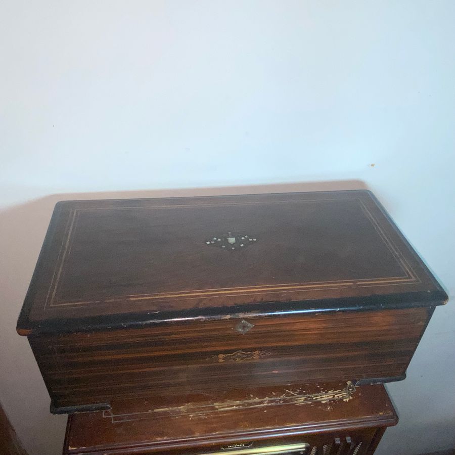 Antique Music Box empty