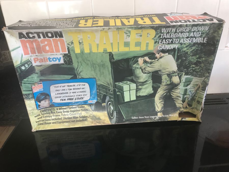 Action Man Trailer by Palitoy