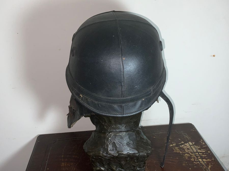 Antique Corker Crash Helmet from the Mod era 1960’s