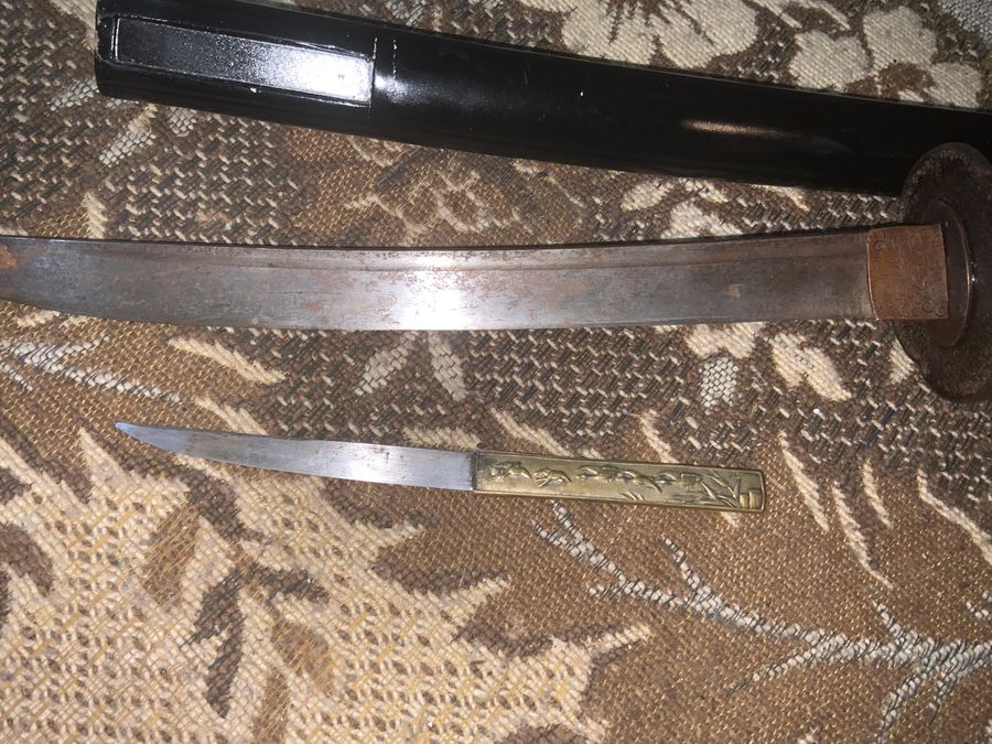 Antique Samurai sword 18th century 