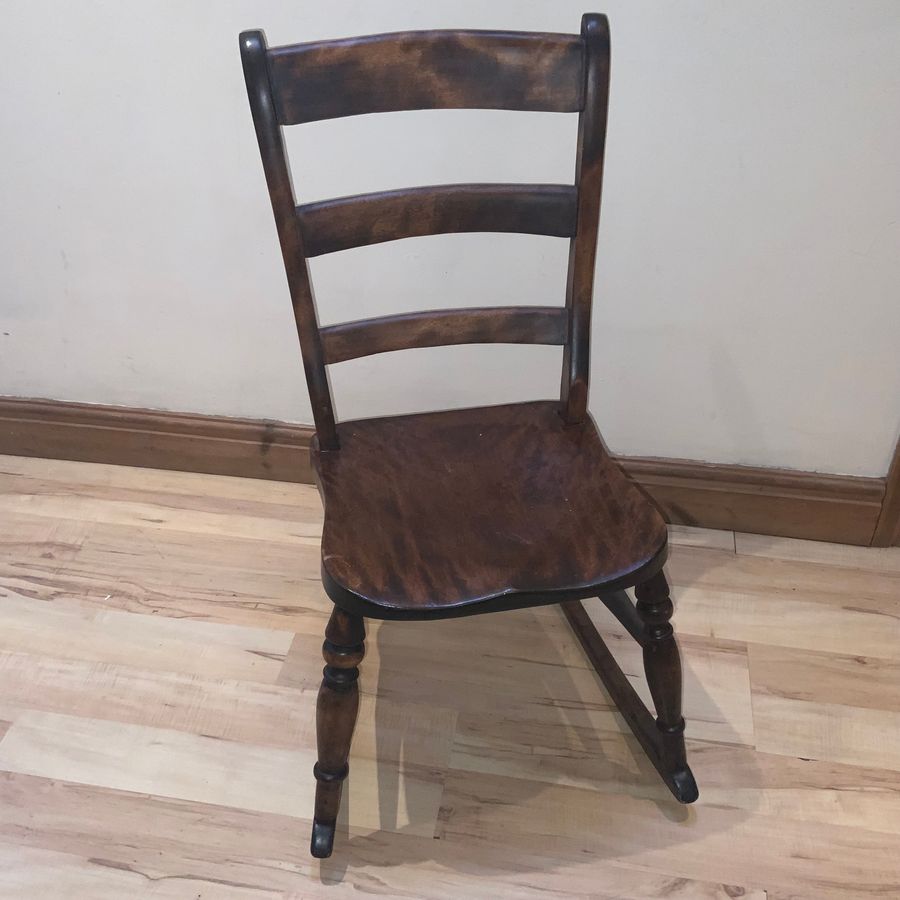 Victorian rocking chair young child’s size