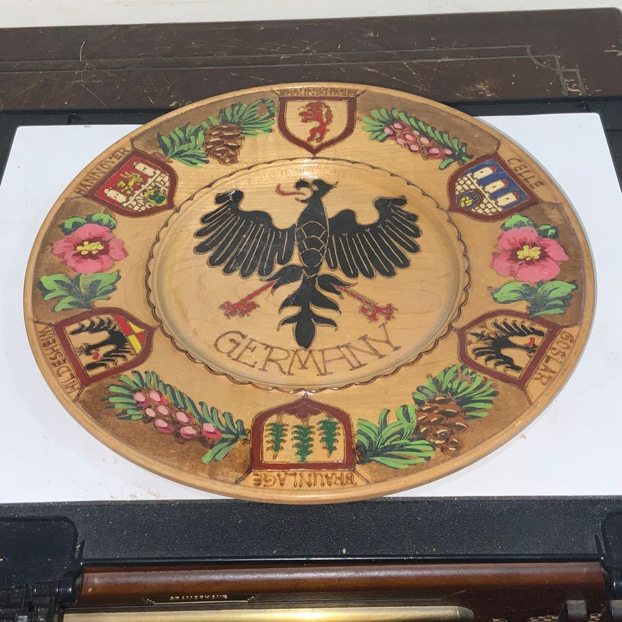 Germany wooden plaque 1930’s