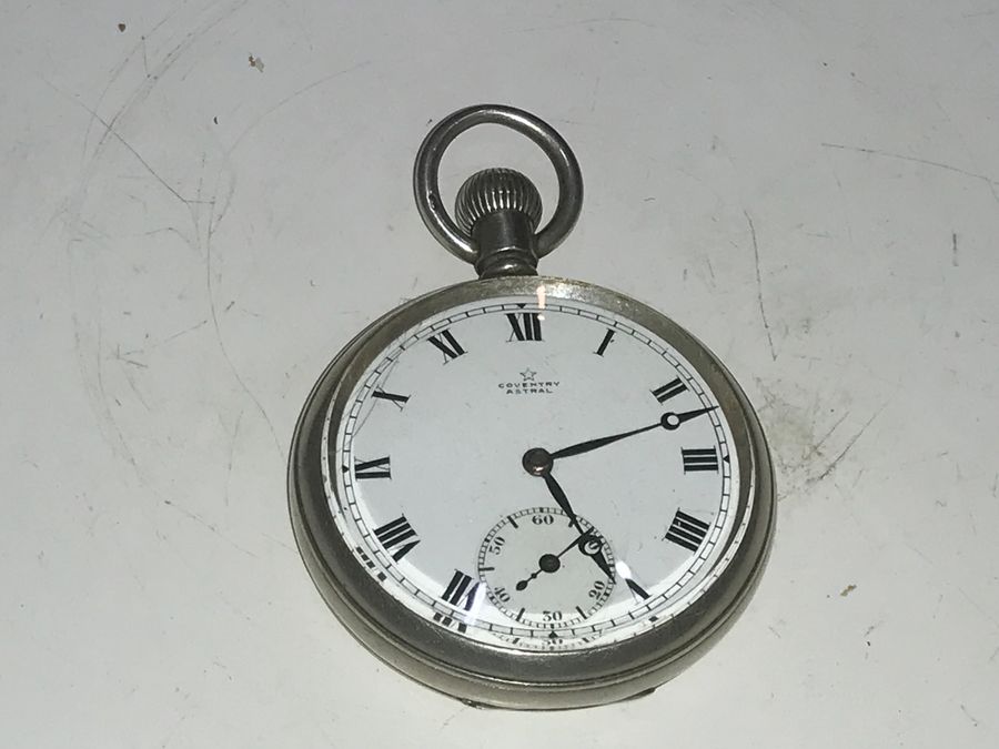 Astral Coventry man’s pocket watch