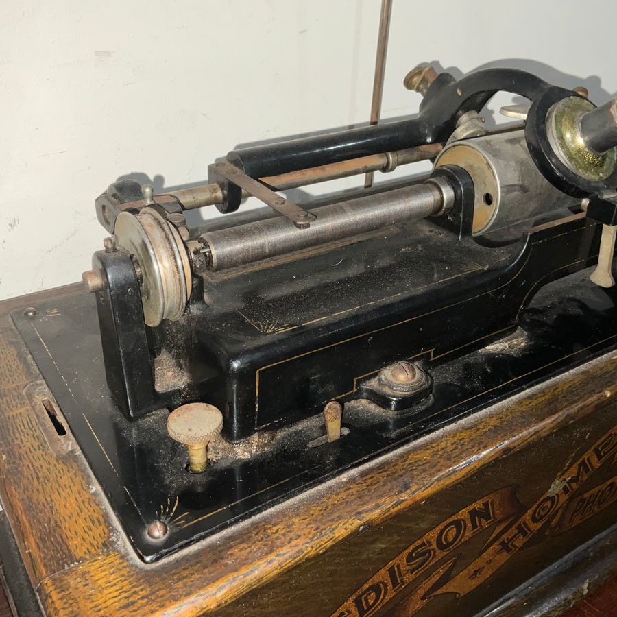 Antique Edison Home Phonograph 