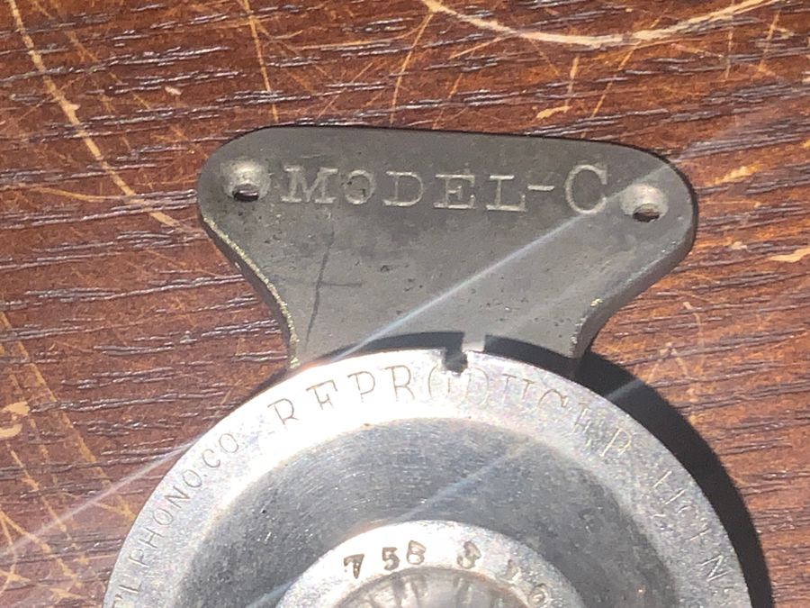 Antique Phonograph Sound Reproducer Model C