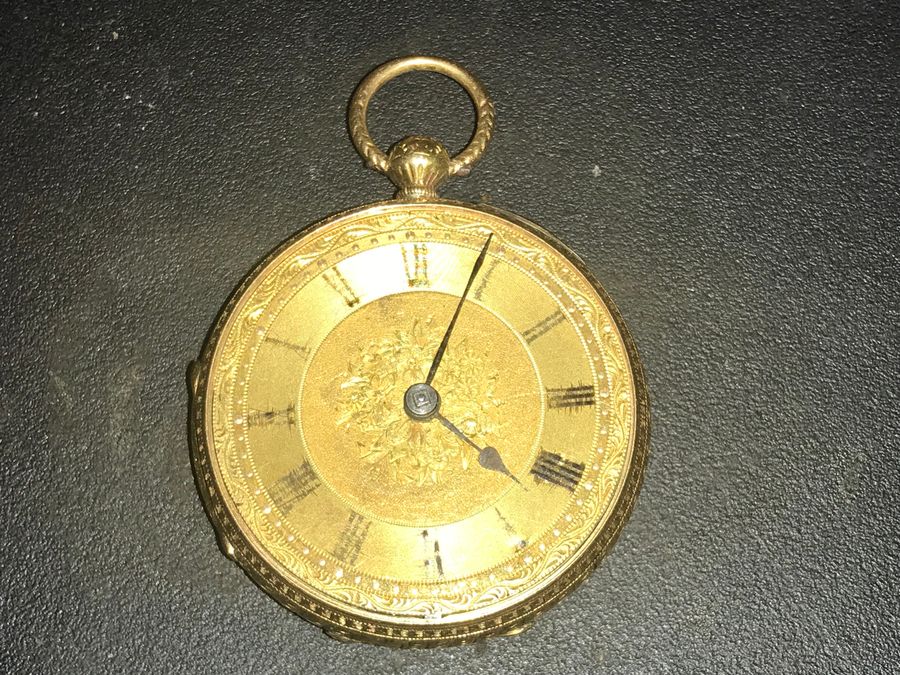 18CT Gold pocket watch
