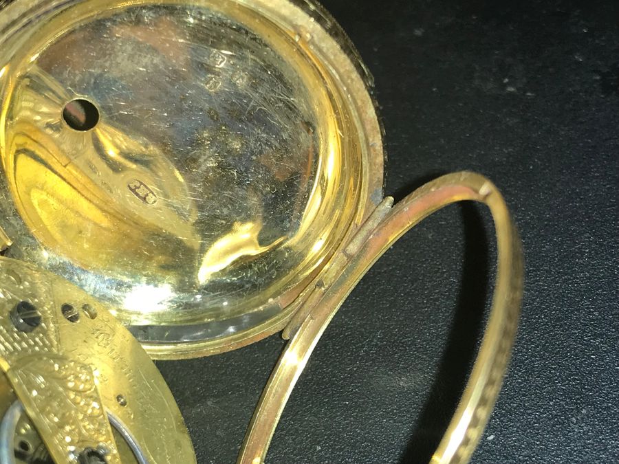 Antique 18CT Gold pocket watch