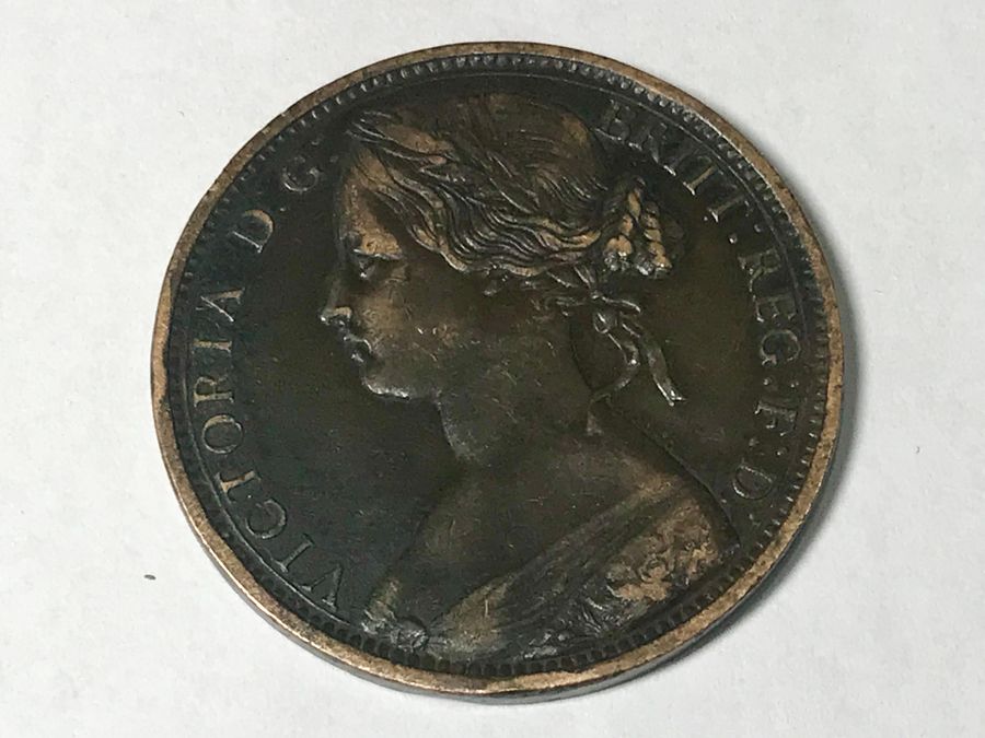 Victoria 1862 penny
