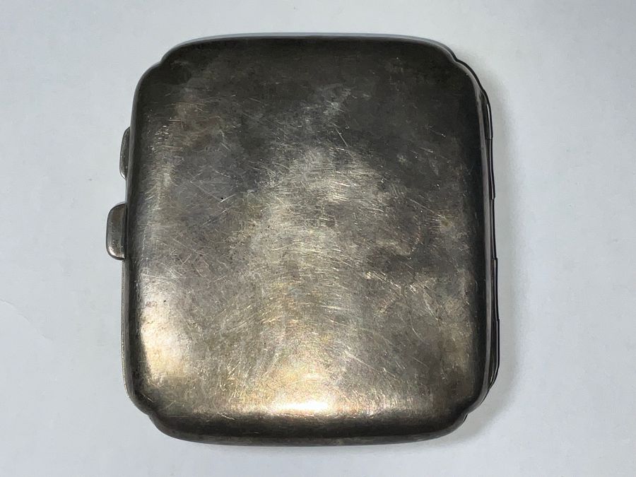 Antique Cigarettes case solid silver