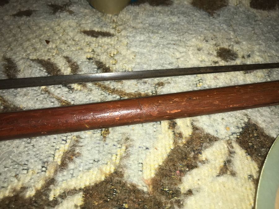 Antique Gentleman’s walking stick sword stick