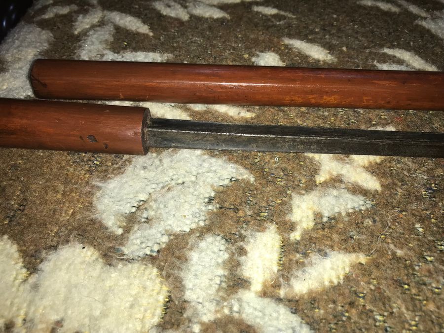 Antique Gentleman’s walking stick sword stick