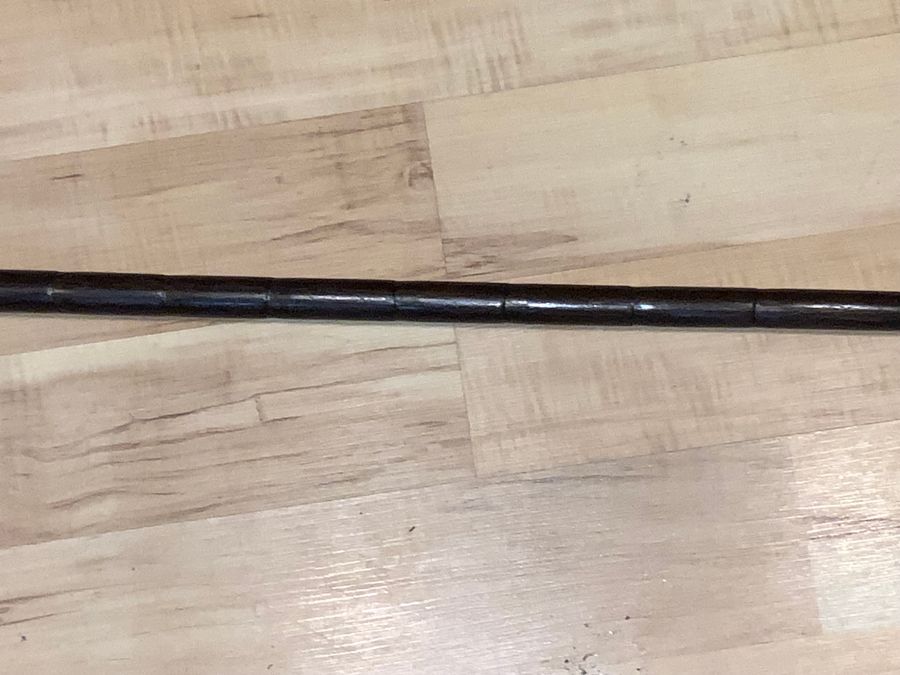 Antique Partridge wood Gentleman’s Walking stick sword stick 