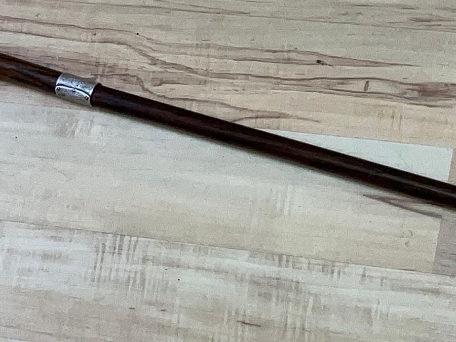 Antique Rosewood Gentleman’s walking stick sword stick 