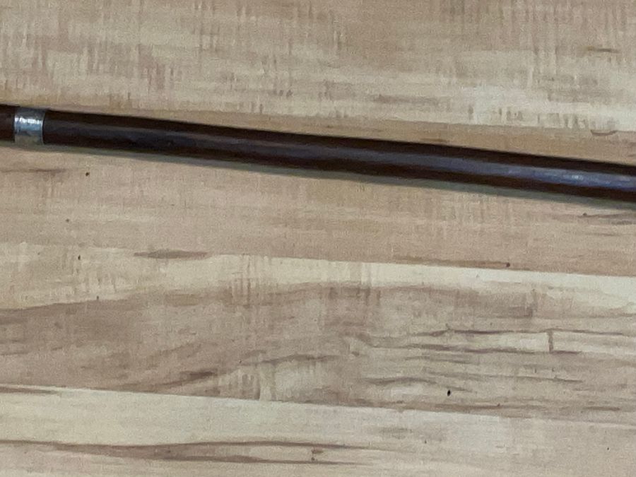 Antique 1909 gentleman’s walking stick sword stick 