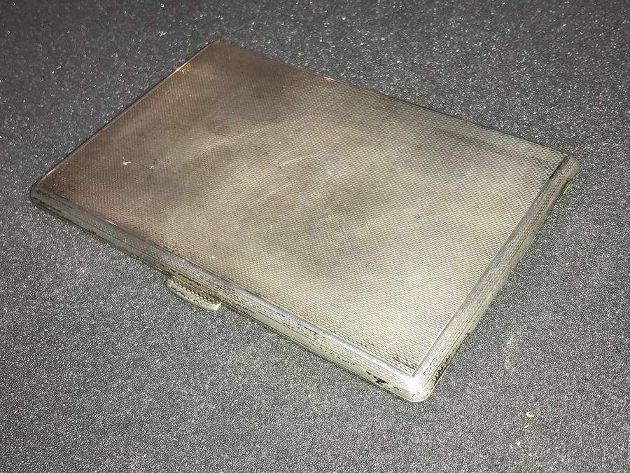 Antique Garrard & co Ltd silver cigarettes case