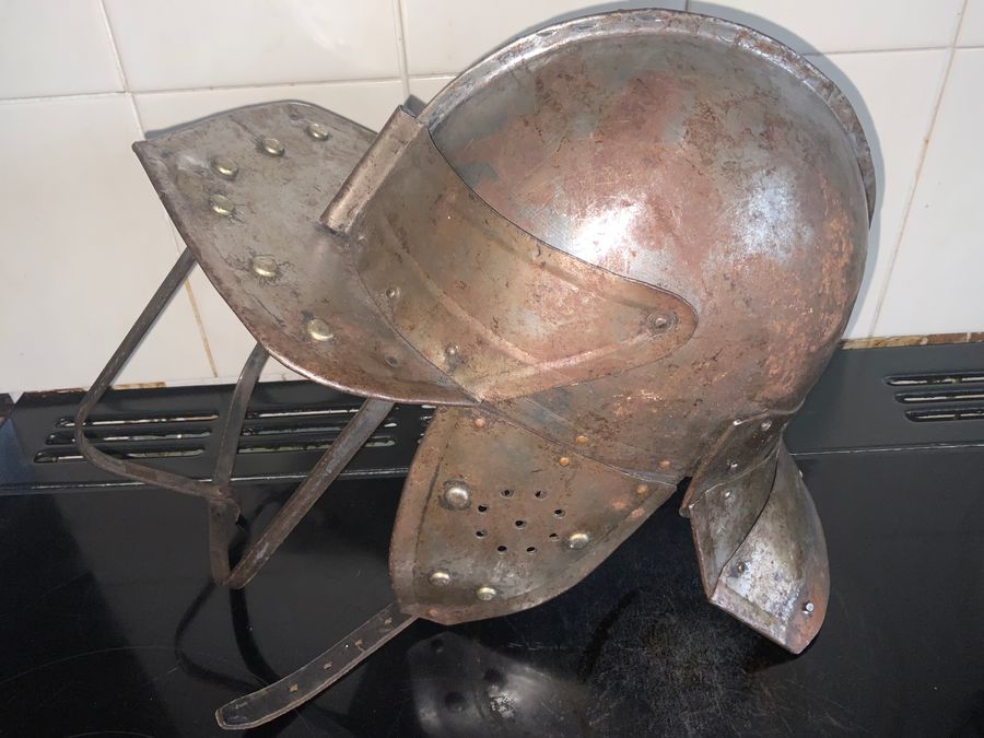 LOBSTER POT HELMET ENGLISH CIVIL WAR TYPE