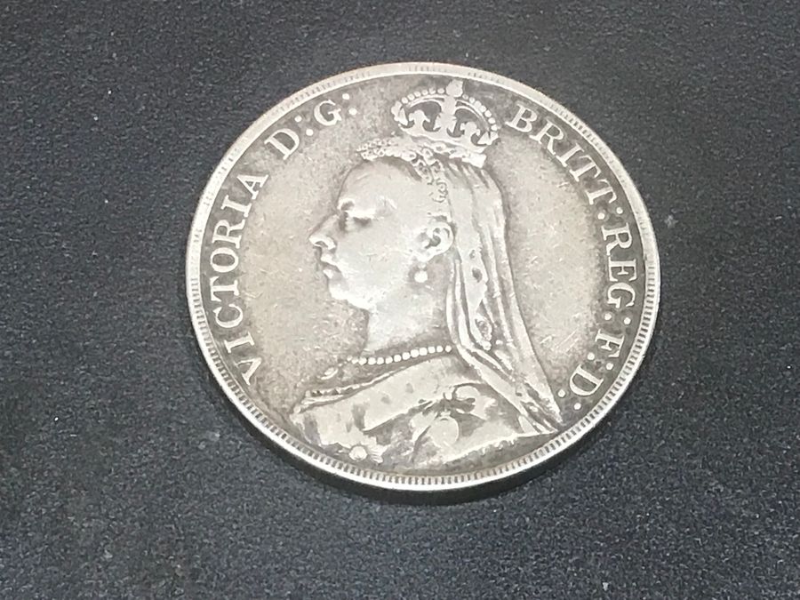 1890 Victoria crown piece