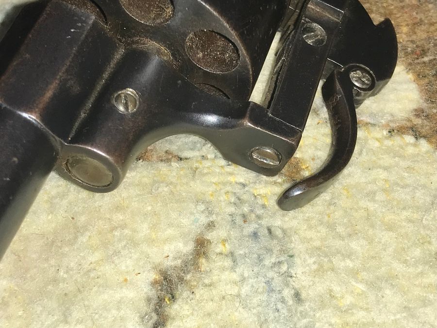 Antique Pin fire 9mm revolver