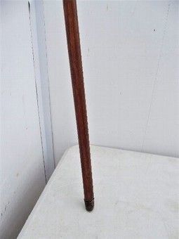 Antique Gentleman's walking/sword stick  silver mounts