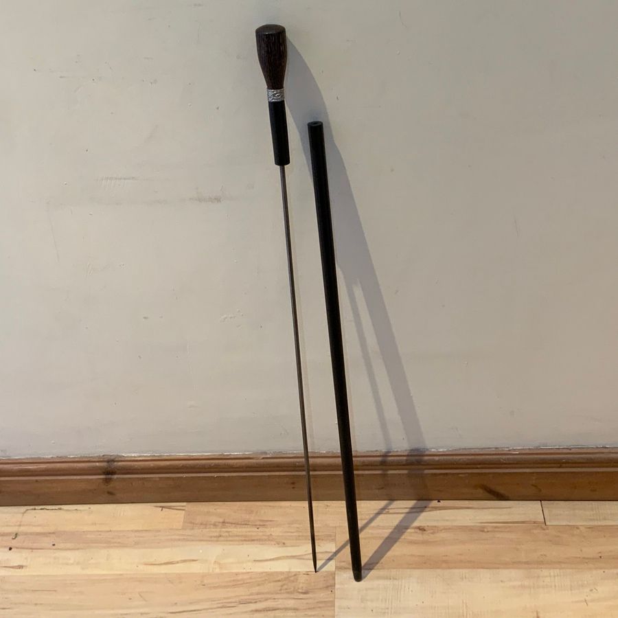 Tall Gentleman’s walking stick sword stick