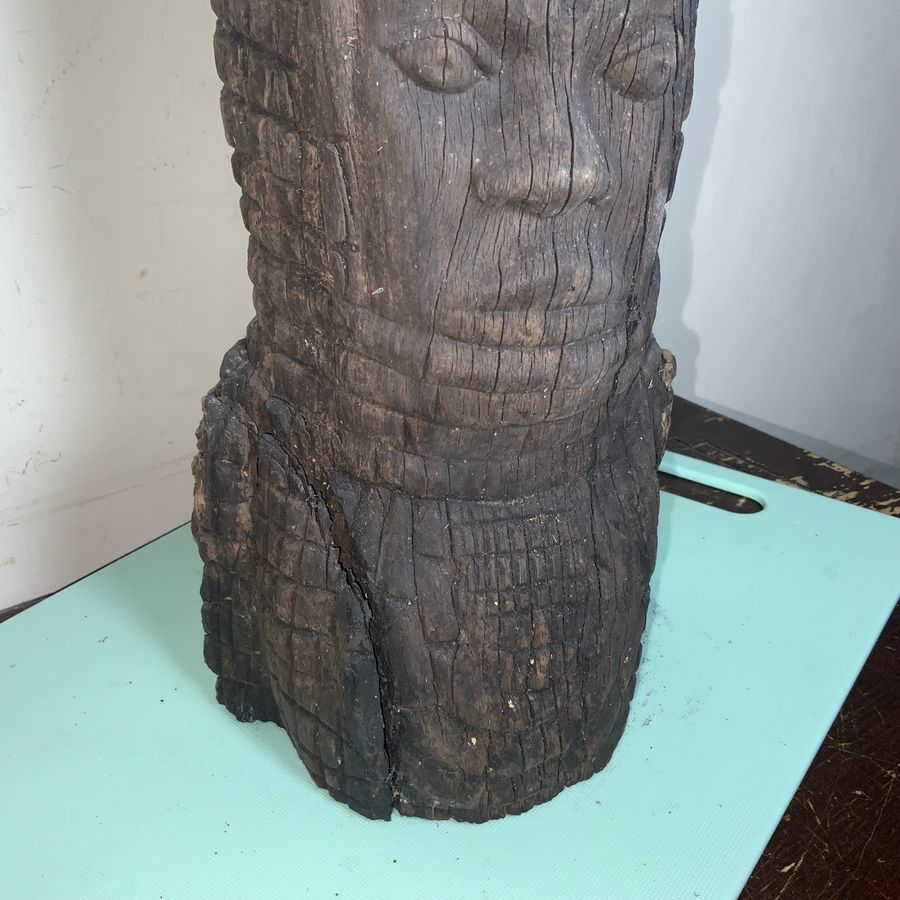 Antique South Pacific antique carving