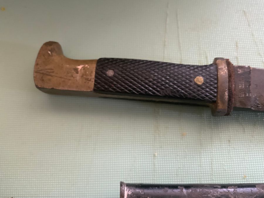 Antique Rare youth Knife the rare Trench fighting knife.